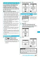 Preview for 301 page of Docomo FOMA P704i Manual