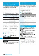 Preview for 358 page of Docomo FOMA P704i Manual