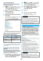 Preview for 467 page of Docomo FOMA P704i Manual