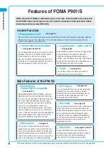 Preview for 6 page of Docomo FOMA P901iS Manual