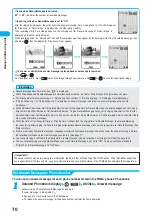 Preview for 72 page of Docomo FOMA P901iS Manual