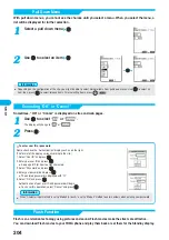 Preview for 206 page of Docomo FOMA P901iS Manual