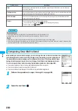 Preview for 252 page of Docomo FOMA P901iS Manual