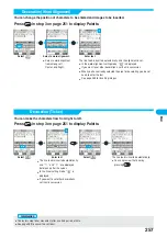 Preview for 259 page of Docomo FOMA P901iS Manual