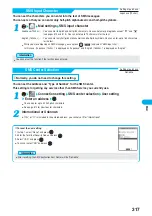 Preview for 319 page of Docomo FOMA P901iS Manual