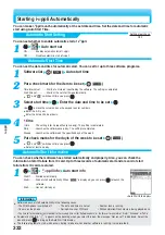 Preview for 334 page of Docomo FOMA P901iS Manual