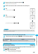 Preview for 413 page of Docomo FOMA P901iS Manual