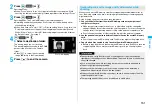 Preview for 153 page of Docomo FOMA P905ITV Instruction Manual