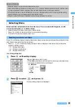 Предварительный просмотр 34 страницы Docomo FOMA SA700IS User Manual