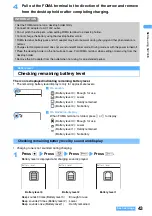 Предварительный просмотр 46 страницы Docomo FOMA SA700IS User Manual