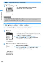 Предварительный просмотр 55 страницы Docomo FOMA SA700IS User Manual