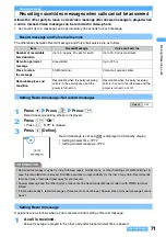 Предварительный просмотр 74 страницы Docomo FOMA SA700IS User Manual