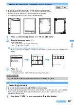 Предварительный просмотр 160 страницы Docomo FOMA SA700IS User Manual