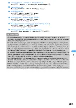 Предварительный просмотр 240 страницы Docomo FOMA SA700IS User Manual