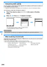 Предварительный просмотр 247 страницы Docomo FOMA SA700IS User Manual