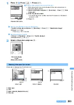 Предварительный просмотр 356 страницы Docomo FOMA SA700IS User Manual