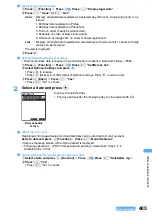 Предварительный просмотр 408 страницы Docomo FOMA SA700IS User Manual