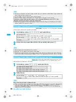 Предварительный просмотр 120 страницы Docomo FOMA SH903i Manual