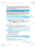 Предварительный просмотр 121 страницы Docomo FOMA SH903i Manual