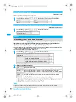 Предварительный просмотр 124 страницы Docomo FOMA SH903i Manual