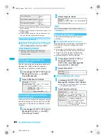 Предварительный просмотр 210 страницы Docomo FOMA SH903i Manual