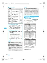 Предварительный просмотр 240 страницы Docomo FOMA SH903i Manual