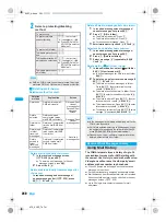 Предварительный просмотр 242 страницы Docomo FOMA SH903i Manual