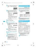 Предварительный просмотр 246 страницы Docomo FOMA SH903i Manual