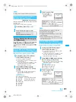 Preview for 251 page of Docomo FOMA SH903i Manual