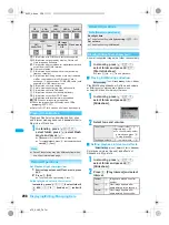 Предварительный просмотр 300 страницы Docomo FOMA SH903i Manual