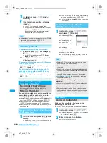 Preview for 382 page of Docomo FOMA SH903i Manual