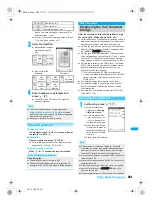 Предварительный просмотр 383 страницы Docomo FOMA SH903i Manual