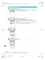 Предварительный просмотр 454 страницы Docomo FOMA SH903i Manual