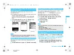 Предварительный просмотр 107 страницы Docomo Foma SH905iTV Instruction Manual