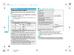 Предварительный просмотр 318 страницы Docomo Foma SH905iTV Instruction Manual