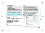 Предварительный просмотр 353 страницы Docomo Foma SH905iTV Instruction Manual