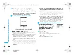 Предварительный просмотр 498 страницы Docomo Foma SH905iTV Instruction Manual