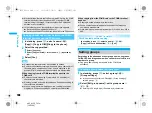 Preview for 102 page of Docomo FOMA SH906i Instruction Manual