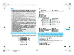 Preview for 297 page of Docomo FOMA SH906i Instruction Manual