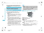 Предварительный просмотр 368 страницы Docomo FOMA SH906i Instruction Manual