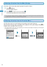Предварительный просмотр 34 страницы Docomo FOMA SO702i Manual