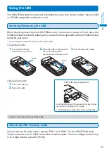 Предварительный просмотр 35 страницы Docomo FOMA SO702i Manual