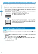 Предварительный просмотр 58 страницы Docomo FOMA SO702i Manual