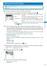 Предварительный просмотр 97 страницы Docomo FOMA SO702i Manual