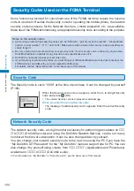 Предварительный просмотр 106 страницы Docomo FOMA SO702i Manual