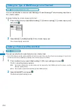 Предварительный просмотр 206 страницы Docomo FOMA SO702i Manual