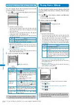 Предварительный просмотр 234 страницы Docomo FOMA SO702i Manual