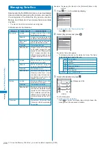 Предварительный просмотр 240 страницы Docomo FOMA SO702i Manual