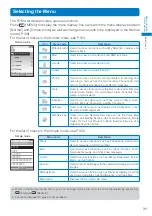 Предварительный просмотр 33 страницы Docomo FOMA SO902I User Manual