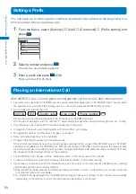 Предварительный просмотр 52 страницы Docomo FOMA SO902I User Manual